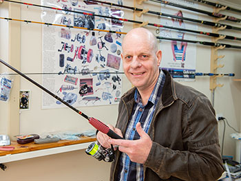 Ross in The RodWorks Workshop