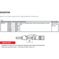 Speed SK2 Spacer Tube